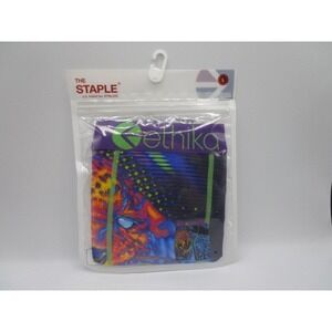 Ethika The Staple Flo Fangz Purple Men's Large 33-35 Underwear Boxer Briefs